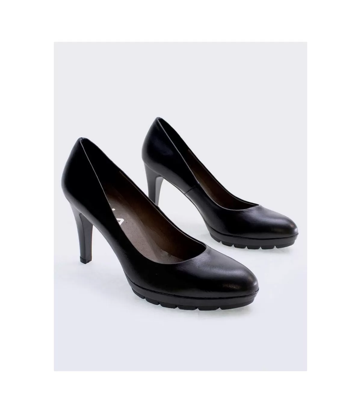 Zapato Tacón Fino Lola 5485 Negro>* Best