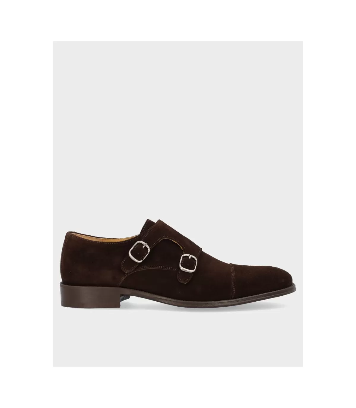 Zapato Windsor Dinasty Doble Hebilla Brown>Windsor Dynasty Outlet